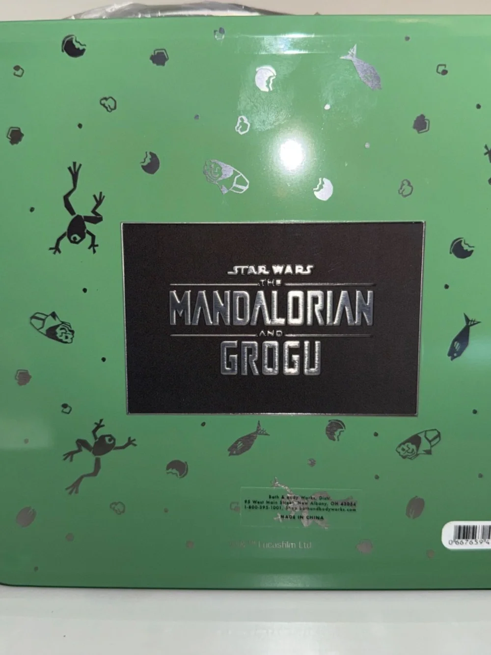 Bath & Body Works Star Wars GROGU Snack time Lunch Box
